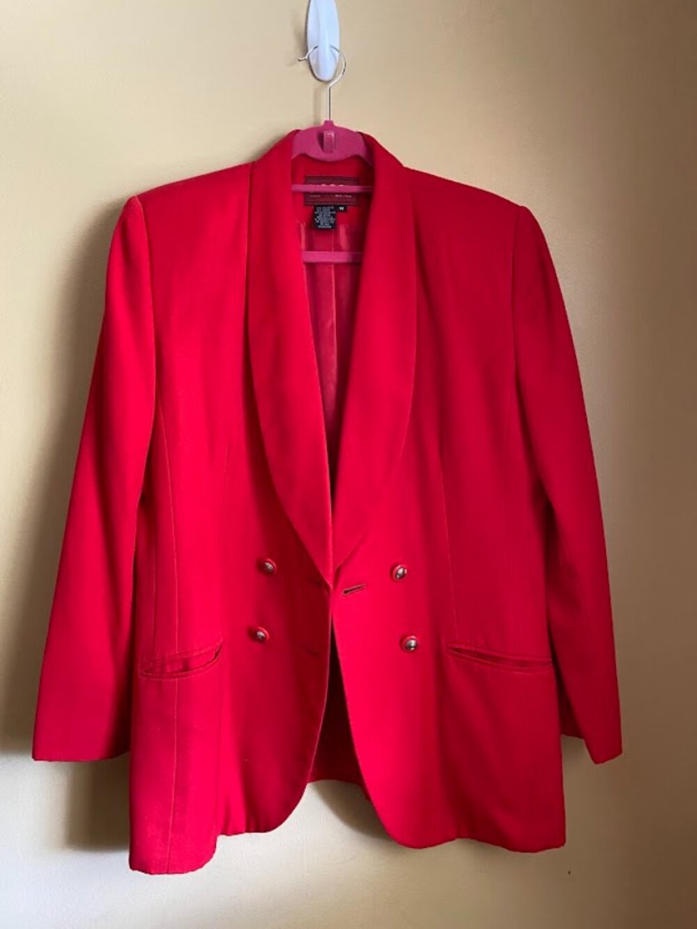 Sasson Red Skirt Suit